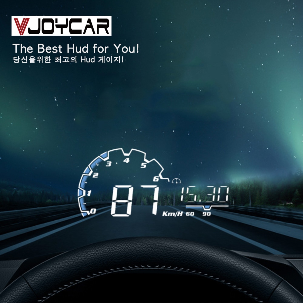Vjoycar-VH300 ڵ HUD 5.5  ÷, OBD II..